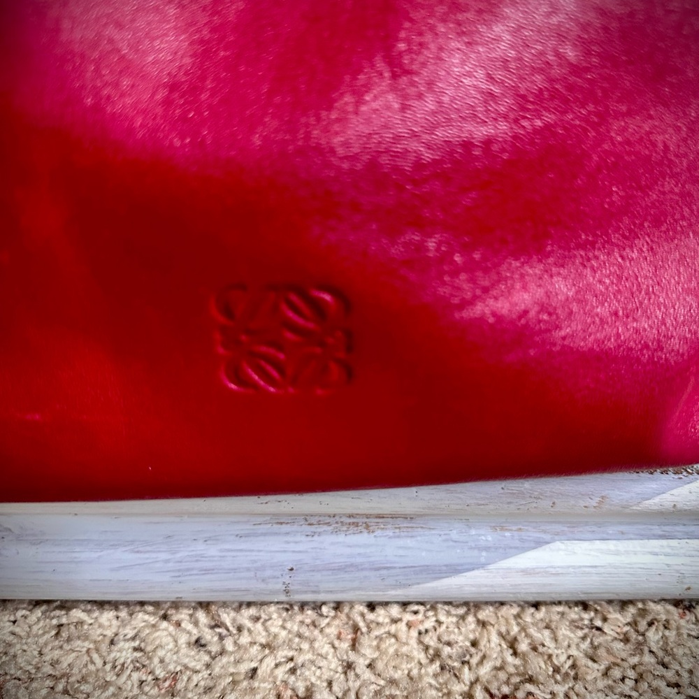 Loewe Vibrant Red Leather Tote - Picture 16 of 16